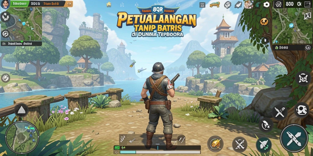Gameplay menakjubkan dari dunia terbuka 8QR.