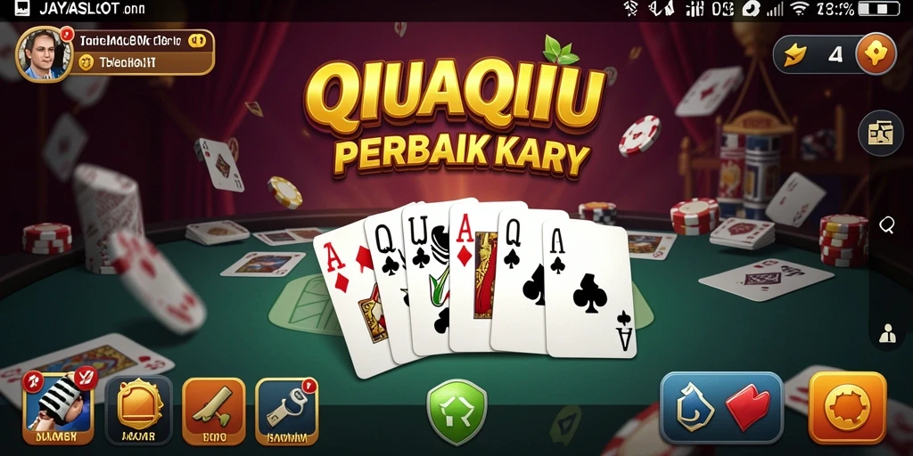 Tampilan gameplay QiuQiu yang mendebarkan di JAYASLOT.