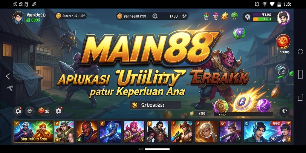 Tampilan antarmuka pengguna MAIN88 yang menarik dan mudah digunakan.