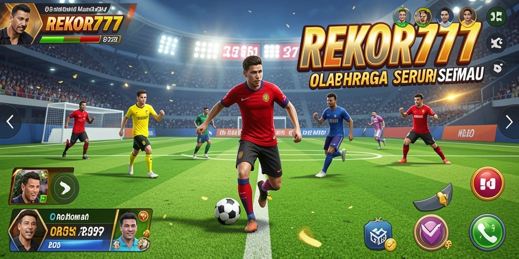 Tampilan menawan dari gameplay REKOR777 yang membuat olahraga semakin seru.