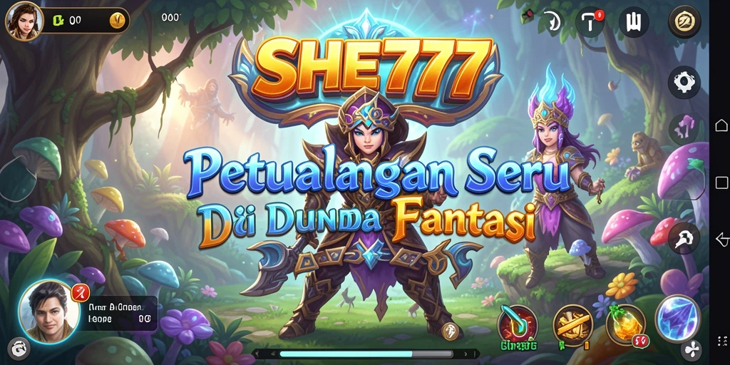 Gameplay menarik dari SHE777 dengan berbagai petualangan fantastis.